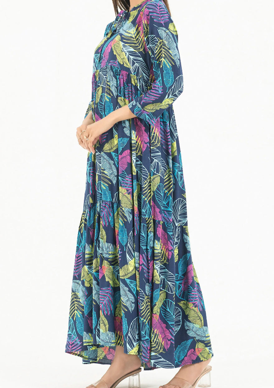 Printed Maxi Dress