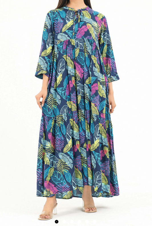 Printed Maxi Dress